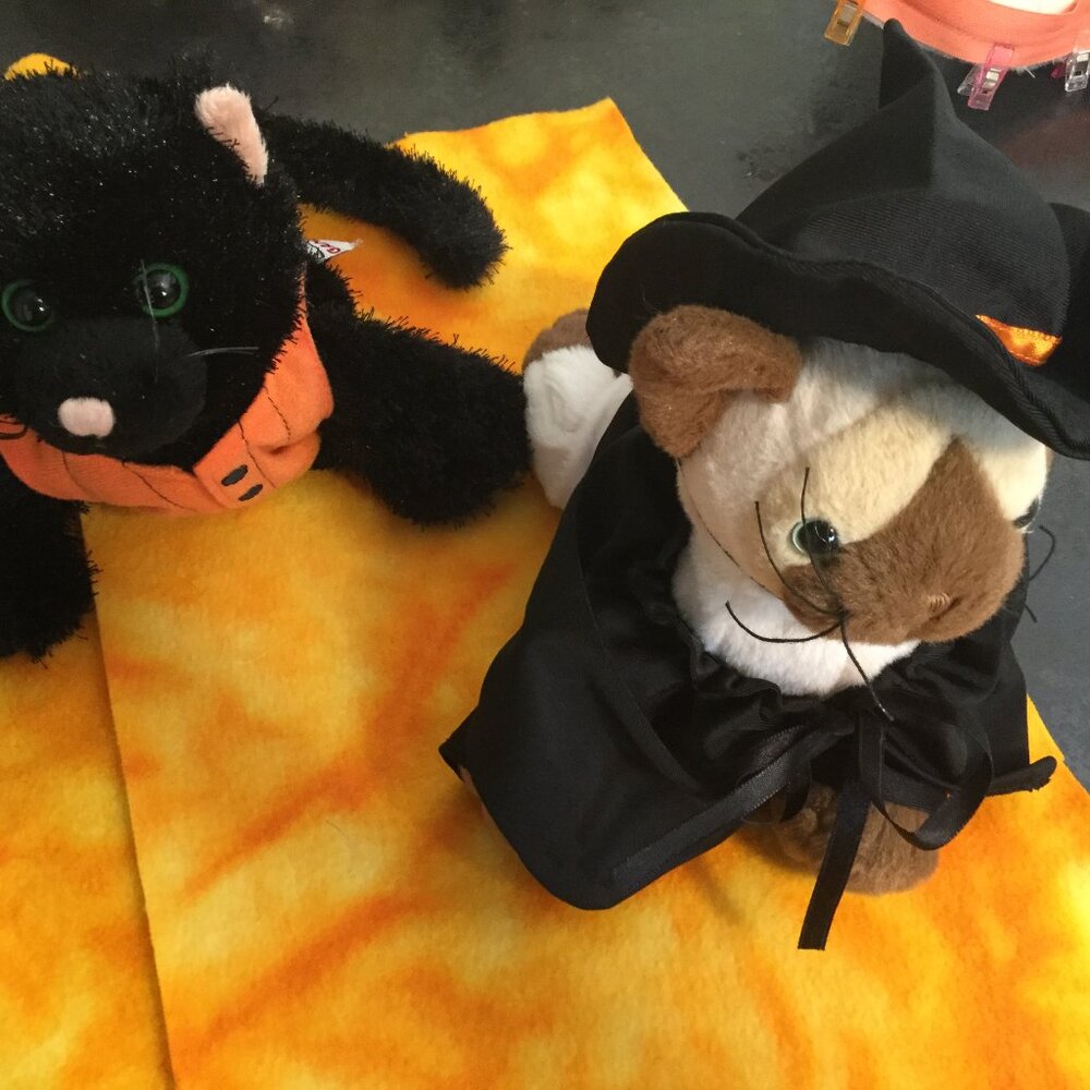 Webkinz  lot of 2 in excellent used condition. Each come with a Halloween outfit